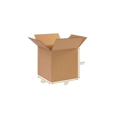 NEW 10x10x10 Cardboard Packing Mailing Moving Shipping Corrugated Boxes - 32 ECT Pickup only