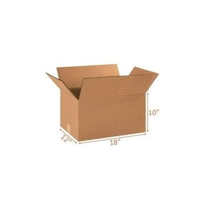 NEW 18x12x10 Cardboard Packing Mailing Moving Shipping Corrugated Boxes - 32 ECT Pickup only