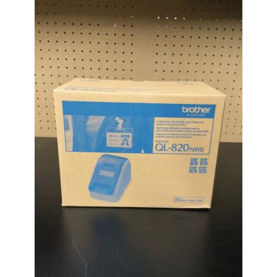 NOB Brother QL-820NWB Professional Label Printer Wireless Bluetooth USB Ethernet