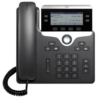 New Cisco CP-7841-3PCC-K9 7841 IP Business Phone 4-Line Display PoE SIP