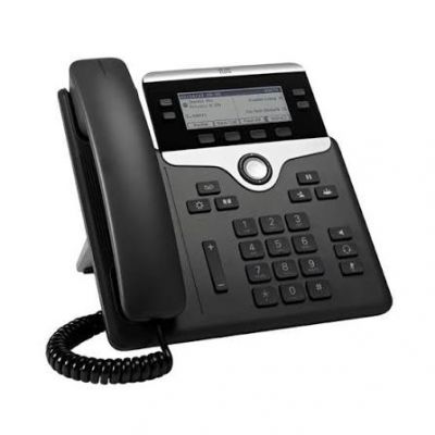 Used Cisco CP-7841-3PCC-K9 7841 IP Business Phone 4-Line Display PoE SIP