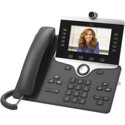 NEW Cisco CP-8865-K9 Unified IP Video Phone with HD Voice and Color Display