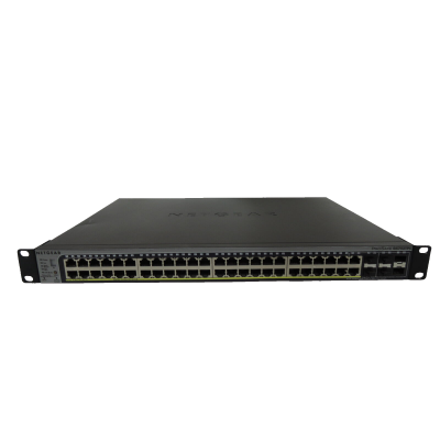 Netgear GS752TPSB V1H1 ProSafe 52-Port Gigabit Stackable Smart Switch.