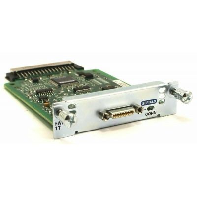 Cisco HWIC-1T module.