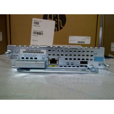 Cisco NME-WAE-302-K9 WAAS Network Module board w/ SATA 80GB